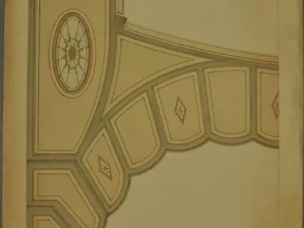 Drawing, Architectural - Ceiling Under First Mezzanine