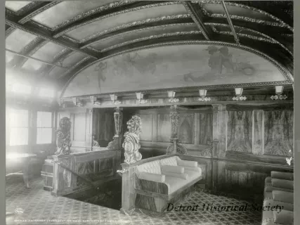 Print, Photographic - Entrance to Conventional Hall, Str. "City of Cleveland"