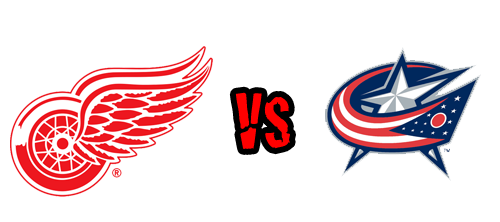 Detroit Red Wings vs. Columbus Blue Jackets at Joe Louis Arena