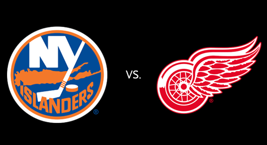 Detroit Red Wings vs. New York Islanders at Joe Louis Arena