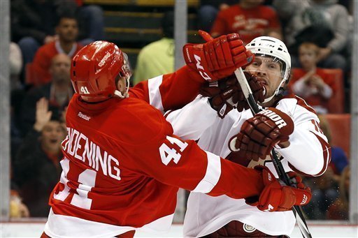 Detroit Red Wings vs. Arizona Coyotes at Joe Louis Arena