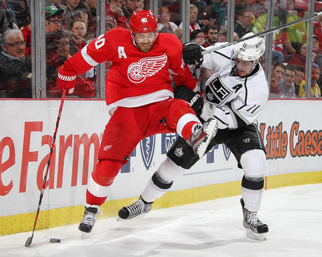 Detroit Red Wings vs. Los Angeles Kings at Joe Louis Arena